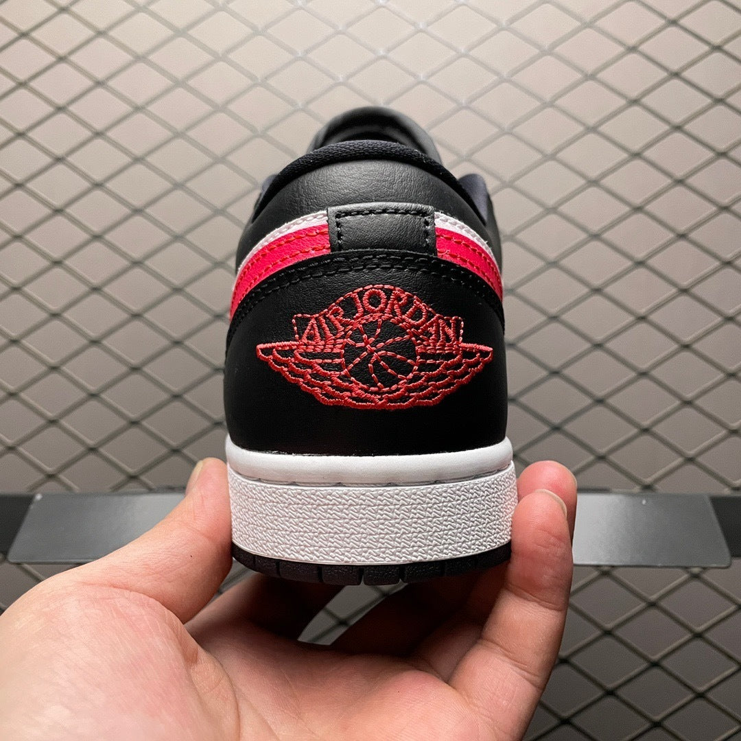 Air Jordan 1 Low "Black Siren Red"
