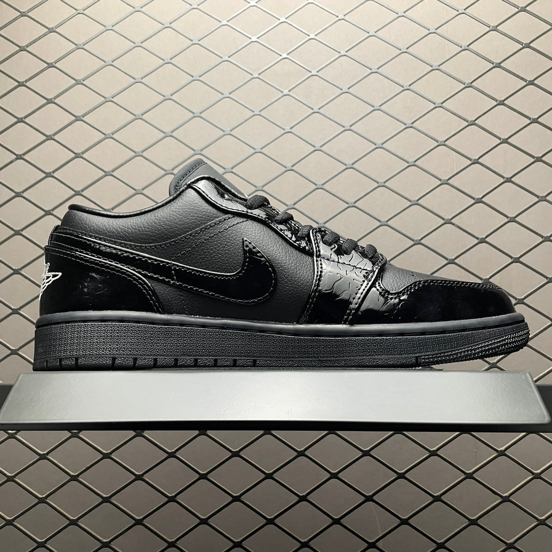 Air Jordan 1 Low "Black Croc"